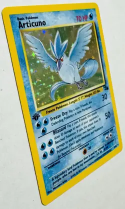 1999 Pokemon Fossil 2/62 Articuno Holo 1st Edition Mint !! - Image 2