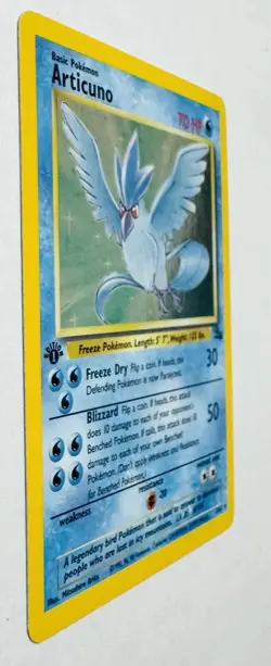 1999 Pokemon Fossil 2/62 Articuno Holo 1st Edition Mint !! - Image 5