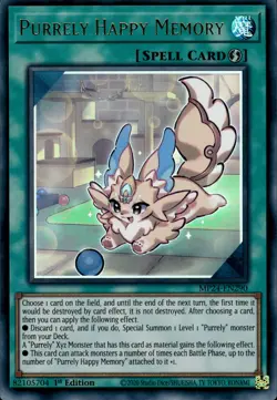 Purrely Happy Memory - Ultra Rare 1st Edition MP24-EN290 - NM - YuGiOh - Image 1