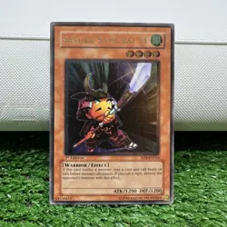 Yu-Gi-Oh! Sasuke Samurai #4 1st Edition Ultimate Rare RDS-EN016 UTR - Image 1