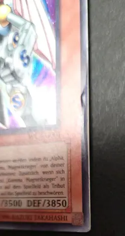 YuGiOh Valkyrion, Magnetkrieger WC4 G001 Secret Rare Promo Alpha Beta Gamma - Image 5