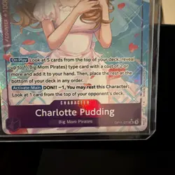 CHARLOTTE PUDDING - OP11-070 - One Piece - ALT ART - English - SR - Image 3