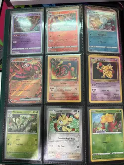 Pokemon Joblot Bundle 105+ Cards Vintage and Holo Rare Art - Image 1