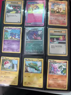 Pokemon Joblot Bundle 105+ Cards Vintage and Holo Rare Art - Image 2