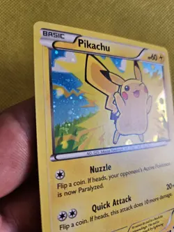Pokemon Pikachu Cosmos Holo Promo Card XY 42/146 2014 Promo - Image 5