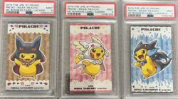 PSA 9 Poncho Pikachu business card Set of 3 Promo 2016 Pokemon Card Japanese - Image 1
