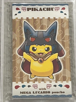 PSA 9 Poncho Pikachu business card Set of 3 Promo 2016 Pokemon Card Japanese - Image 2