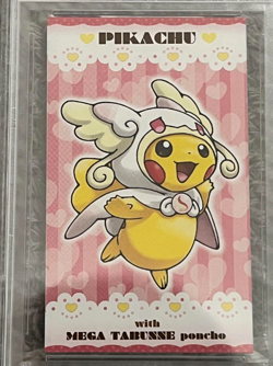 PSA 9 Poncho Pikachu business card Set of 3 Promo 2016 Pokemon Card Japanese - Image 4