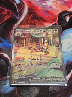 Skeledirge EX Holo Card 258/193 Paldea Evolved, Near Mint Condition - Image 1