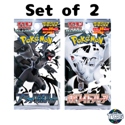 Pokemon Card White Flare Black Bolt Deluxe Pack Set of 2 Japanese SV11B SV11W - Image 1