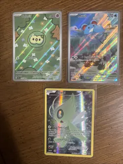 Pokemon TCG Illustration Rare 2 Card Lot + Black Star Promo Celebi NM/M - Image 1