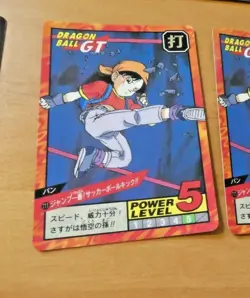 DRAGON BALL GT Z DBZ SUPER BATTLE PART 17 CARD REG CARTE 711 PAN JAPAN 1996 ** - Image 1