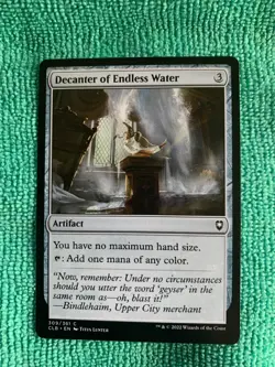 Decanter of Endless Water C Regular #309 | CLB Commander Legends | MTG - Image 1