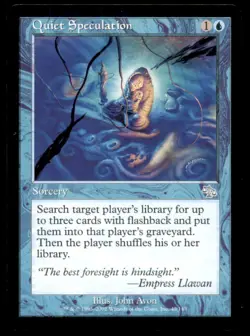 Quiet Speculation LP Light Play Judgment MTG [10320] - Image 1