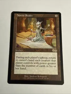 Urza's Saga Noetic Scales MTG Magic the Gathering LP - Image 1