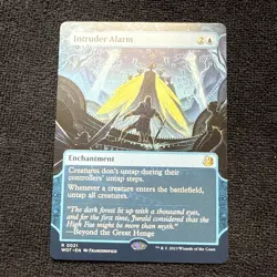 Intruder Alarm Wilds of Eldraine: Enchanting Tales Regular Near Mint 21 - Image 1