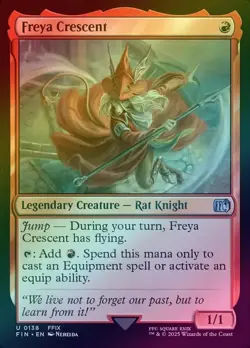Freya Crescent (Foil) (FIN) Final Fantasy - NM - Image 1