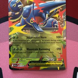 Pokemon Mega Heracross EX Double Rare Holo Phantasmal Flames 004/094 - Image 3