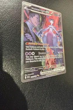Team Rocket's Mewtwo EX 231/182 Destined Rivals SIR Pokemon English NM - Image 5