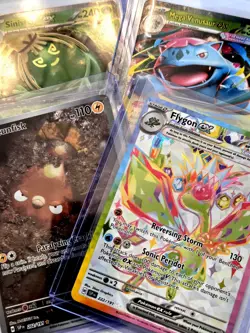 Pokemon Ultra Rare EX Lot Flygon Stunfisk Mega Venusaur Sinistcha Surging Sparks - Image 1