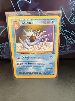 Pokemon TCG Golduck Fossil 35/62 Regular 1999-2000 Wizards Uncommon - Image 1