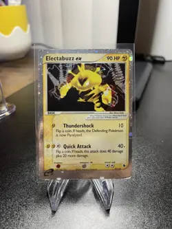 Pokemon TCG Electabuzz ex EX Ruby and Sapphire 97/109 Holo Ultra Rare - Image 1