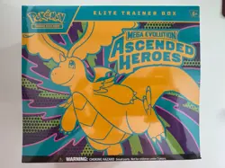 Pokemon TCG Mega Evolution Ascended Heroes Elite Trainer Box ETB FACTORY SEALED - Image 1