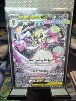 Mega Gardevoir EX Pokemon TCG Me01: Mega Evolution 178/132 Holo SIR English - Image 1