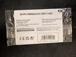 Phantasmal Flames STAFF Promos Full Set of 4 Sealed | Pokemon TCG - Image 3