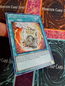 Yu-Gi-Oh! TCG Ready Fusion DAMA-EN066 Secret Rare 1st Edition Near Mint a1/ - Image 2