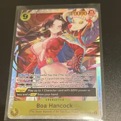 Boa Hancock OP14-112 Full Art Foil 10000 Power 9 Cost One Piece CCG - Image 1