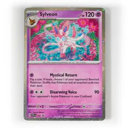 Pokemon - Sylveon Cosmos Holo - SVP172 - Black Star Promo Card - Image 1