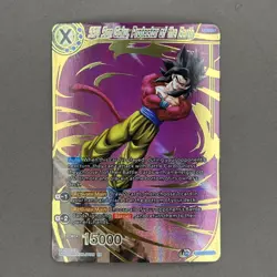 SS4 Son Goku Protector of the Earth SR Alt Art Foil Dragon Ball Super Card Game - Image 1