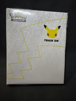 POKEMON TRADING CARD GAME PIKACHU TRAIN ON BINDER 17 CARD INCLUDED - Image 1