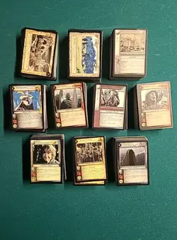 LOTR TCG Lot Of 984 Cards. NO DOUBLES! All Unique Cards! All Regulars. No Foils - Image 1