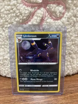 Umbreon - SWSH129 - Pokemon Sword & Shield Promo Ultra Rare Holo Card NM - Image 1