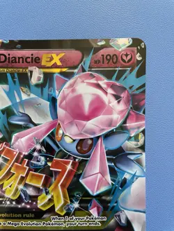 Diancie EX XY44 Holo Black star promo Jumbo Pokemon Card - Lightly Played - Image 5