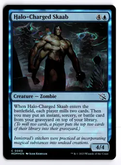 Halo-Charged Skaab 60 Foil March of the Machine C MTG LP - Image 1