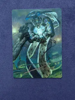 MTG The Aetherspark - DFT Aetherdrift Art Series - Gold Stamped Signature 29/54 - Image 1