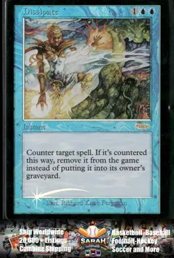 MTG Dissipate FNM Foil Friday Night Magic Promo DCI Retro Frame Blue Counter - Image 1