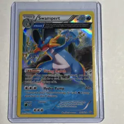 Pokemon Swampert Alpha Growth Holo Rare XY Primal Clash 36/160 140HP English TCG - Image 1