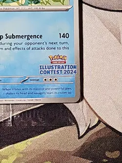Pokemon Day 2025 Promo Illustration Contest 2024 Promo SEALED Feraligatr Pikachu - Image 5