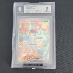 Pokemon Keldeo EX Special Illustration Rare 167/086 White Flare 2025 BGS 9 Holo - Image 1