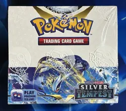 Pokemon 2021 Sword & Shield Silver Tempest Booster Box TCG Sealed Nm Mint - Image 1