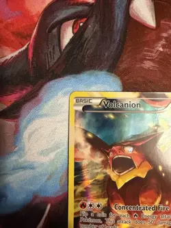 Pokemon TCG Volcanion XY XY185 Holo Promo NM - Image 2