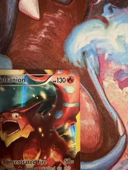 Pokemon TCG Volcanion XY XY185 Holo Promo NM - Image 3