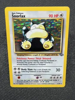 Pokemon TCG Snorlax 11/64 Holo 1999 Jungle Set - Image 1