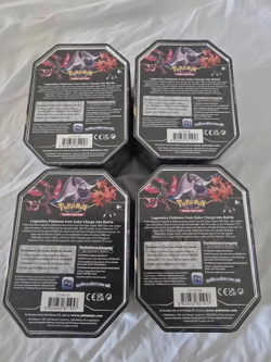 4 Pokemon TCG Crown Zenith GALARIAN ZAPDOS Collector's Tin SEALED!! - Image 2