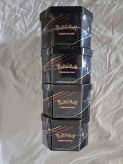 4 Pokemon TCG Crown Zenith GALARIAN ZAPDOS Collector's Tin SEALED!! - Image 4