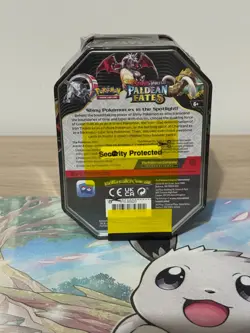Pokemon TCG Paldean Fates Tin Shiny Charizard EX - Sealed - Image 3